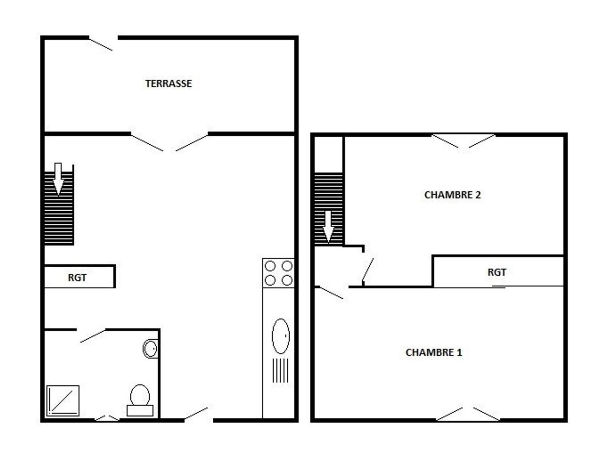 Charmante Villa T3 Avec Terrasse, Parking Et Proximite Plage - Ideale Familles, 5 Couchages - Fr-1-81-472 Льокат Екстериор снимка
